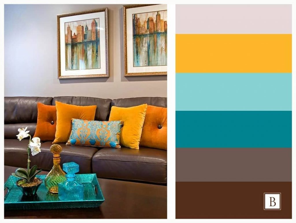 فن اختيار وتنسيق الألوان في المنزل